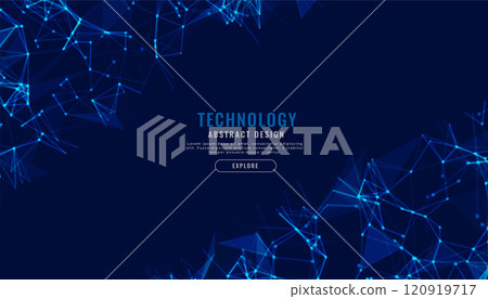 technology network mesh connection lines background technology network mesh connection lines background 120919717