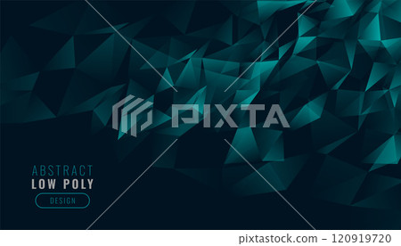 low poly abstract triangles background low poly abstract triangles background 120919720