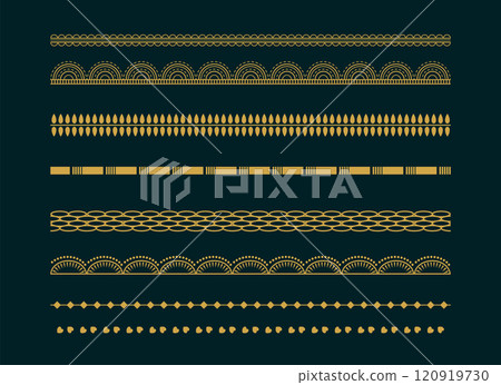 decorative ethnic boho borders pattern design set decorative ethnic boho borders pattern design set 120919730