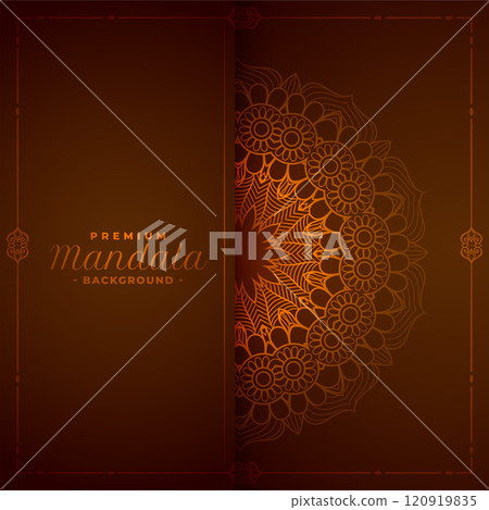 stylish mandala decorative pattern background 120919835