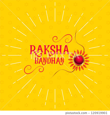 stylish raksha bandhan yellow greeting design stylish raksha bandhan yellow greeting design 120919901
