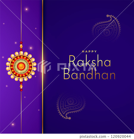 raksha bandhan festival background in purple colors 120920044