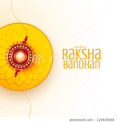 raksha bandhan wishes card beautiful design 120920088