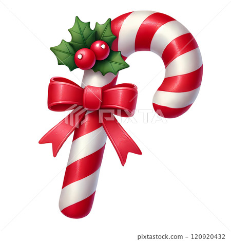 Christmas candy cane  120920432