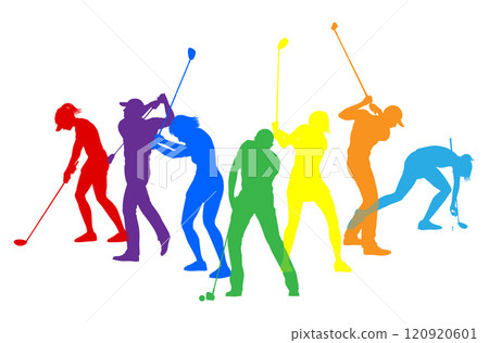 Golfers Golfing Silhouette Golf People Silhouettes Golfers Golfing Silhouette Golf People Silhouettes 120920601
