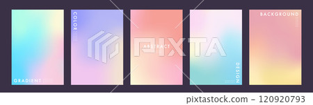 漸層背景向量、網格漸層、全像、淡色 漸層背景向量、網格漸層、全像、淡色 120920793