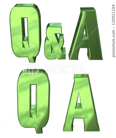 3DCG人物「Q&A閃光」綠、綠 3DCG人物「Q&A閃光」綠、綠 120921184