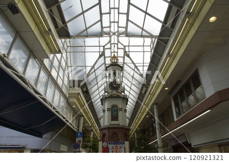 Okayama Saigoku Kaido Shopping Street Clock Tower Arcade Okayama Saigoku Kaido Shopping Street Clock Tower Arcade 120921321
