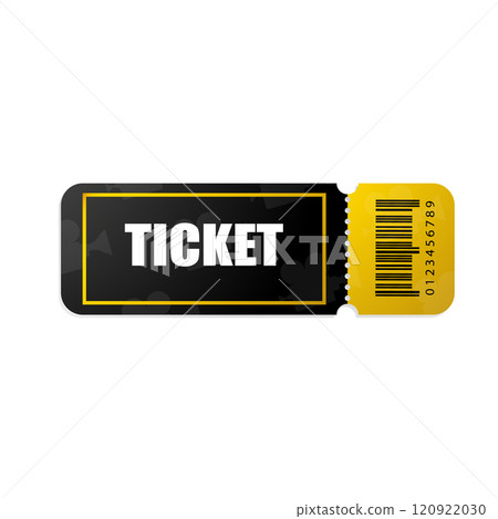 Vintage ticket template on dark background with yellow accents. For excursion routes, retro parties and clubs and other projects. Just add your own text. Vector, can be used for printing. Vintage ticket template on dark background with yellow accents. For excursion routes, retro parties and clubs and other projects. Just add your own text. Vector, can be used for printing. 120922030