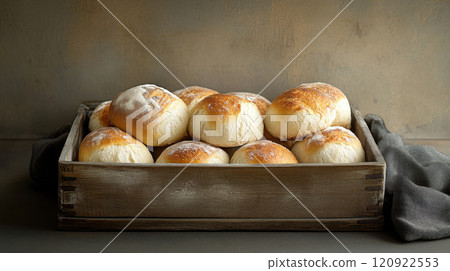 freshly baked bread 120922553