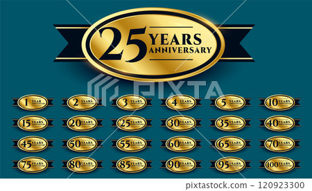 styligh golden anniversary label design styligh golden anniversary label design 120923300