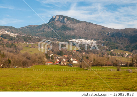 Winter in the Savoy Area in Southern France 120923958