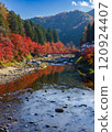 Autumn leaves in Mikawa: Korankei in Asuke 120924407