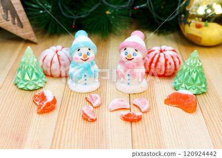 Whimsical Handmade Soap Snowman: A Delightful Winter Creation Crafted with Care, Perfect for Holiday Decor and Gifting, Capturing the Joy of the Season in Every Charming Detail 120924442