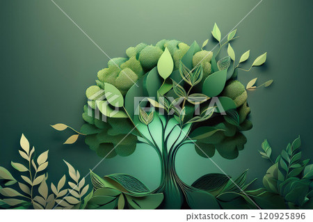 Image of nature and harmony (sustainability, IR, investment) 120925896