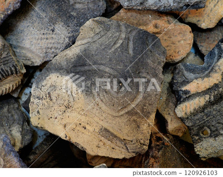 Jomon style pottery Jomon style pottery 120926103