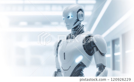 Android robot in the near future 120926229