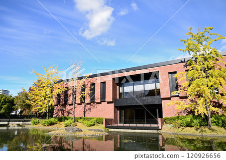 位於石橋文化中心的久留米市美術館 120926656