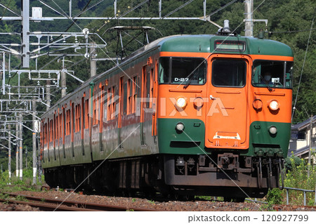 [JR-V]伯備線115系列車（湘南彩色編組） 120927799