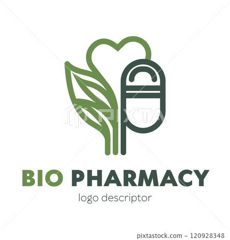 Bio technology and pharmacy logo design vector illustration.icon . Suitable for business and technology, web, flyers isolated on white background Bio technology and pharmacy logo design vector illustration.icon . Suitable for business and technology, web, flyers isolated on white background 120928348