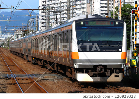 [JC] 中央線直接連接：青梅線E233系列車（綠色車連接-快速） 120929328