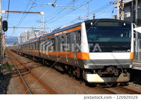 [JC] 中央線直接連接：青梅線E233系列車（綠色車連接-快速） 120929329