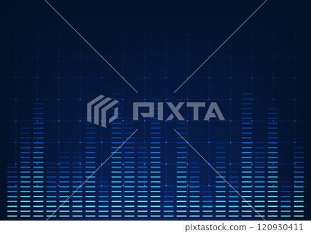 Sound wave technology background with digital style waves, conveying precise sound transmission and digital data processing, suitable for presenting sound technology and innovation. Sound wave technology background with digital style waves, conveying precise sound transmission and digital data processing, suitable for presenting sound technology and innovation. 120930411