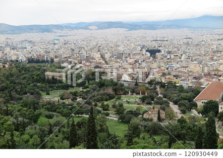 Ancient Agora in Athens, Greece 120930449