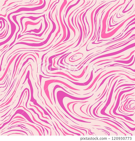 Wavy swirl vector seamless pattern Hand drawn 1970 vector illustration. Sixties pattern trippy. Groovy hippy style. Wavy swirl vector seamless pattern Hand drawn 1970 vector illustration. Sixties pattern trippy. Groovy hippy style. 120930773