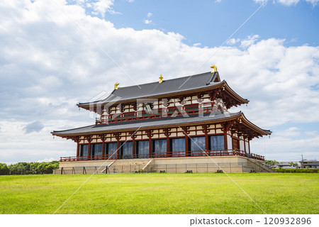 奈良縣奈良市第一大極殿（世界遺產）國立平城宮遺址歷史公園 120932896
