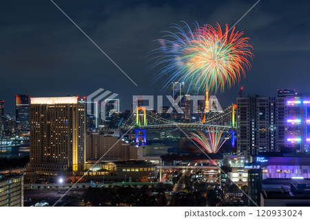 Odaiba Rainbow Fireworks 2024 Odaiba Rainbow Fireworks 2024 120933024