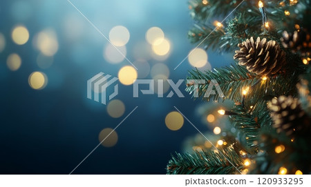 holiday illumination and decoration concept 120933295