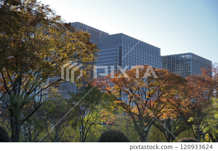 Streets of Tokyo city, in day time, Japan. Streets of Tokyo city, in day time, Japan. 120933624