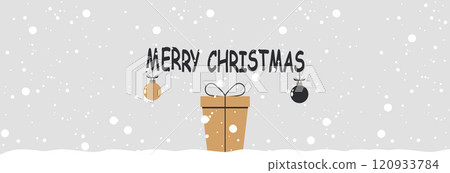 Christmas gift card. Christmas gift card. 120933784