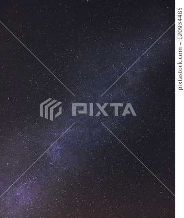 A starry sky with the Milky Way 120934485