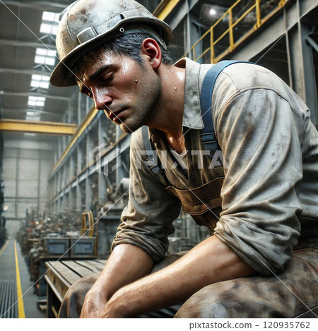 Field workers working in hot environments Field workers working in hot environments 120935762