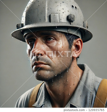 Field workers working in hot environments Field workers working in hot environments 120935765