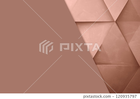 Christmas tree against geometric wall 120935797