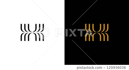 Unique and modern letter X logo design Unique and modern letter X logo design 120936036