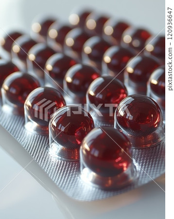 Cranberry Capsules, Garlic Extract Pills, Herbal Capsules, Analgesic Aluminum Blister 120936647