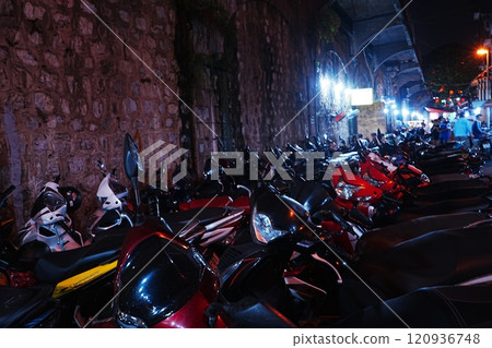 Vietnam Hanoi Old Quarter Streets 120936748
