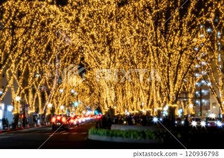 Winter tradition: Sendai Pageant of Lights Winter tradition: Sendai Pageant of Lights 120936798