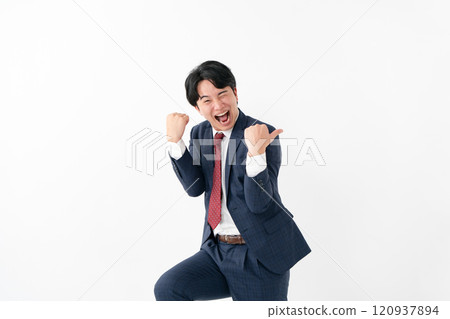 Businessman Male Positive Businessman Male Positive 120937894