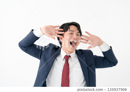 Businessman Male Positive Businessman Male Positive 120937906
