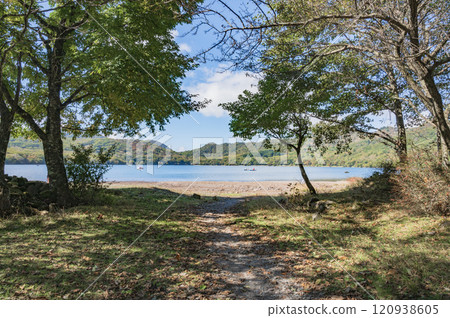 Gunma: Mount Akagi's Lake Gunma: Mount Akagi's Lake 120938605