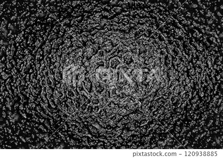 Background material: Asphalt-like, black, uneven Background material: Asphalt-like, black, uneven 120938885