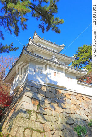 三重縣津市津城風景 120938901