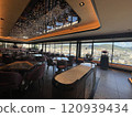 Stylish French restaurant 120939434