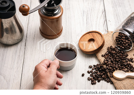 溫暖可口的咖啡 溫暖可口的咖啡 120939860