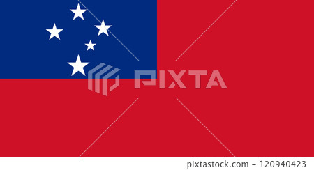 薩摩亞獨立國國旗 薩摩亞獨立國國旗 120940423